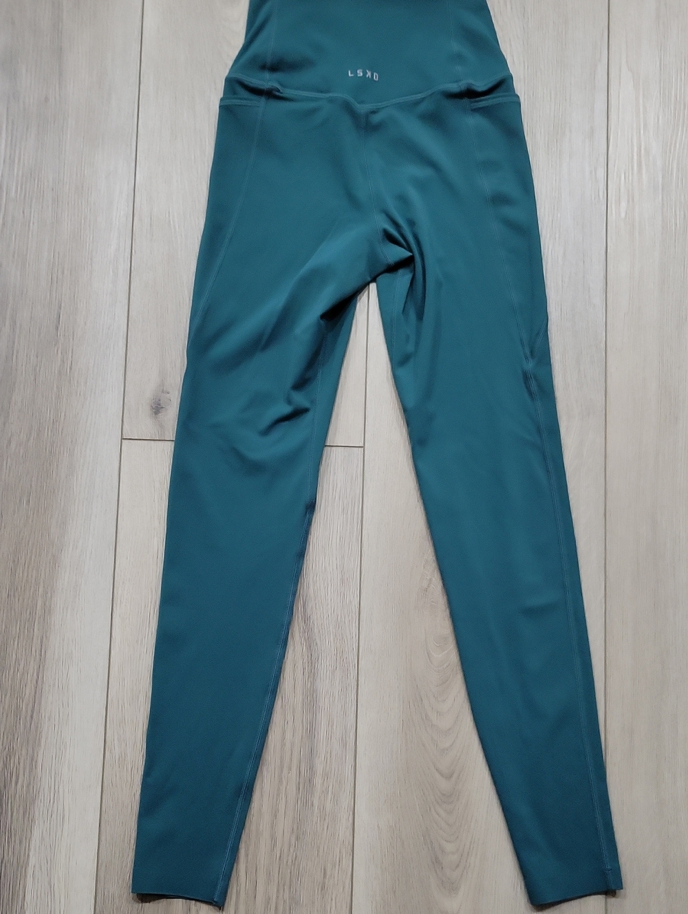LSKD High-Waist Teal Leggings
